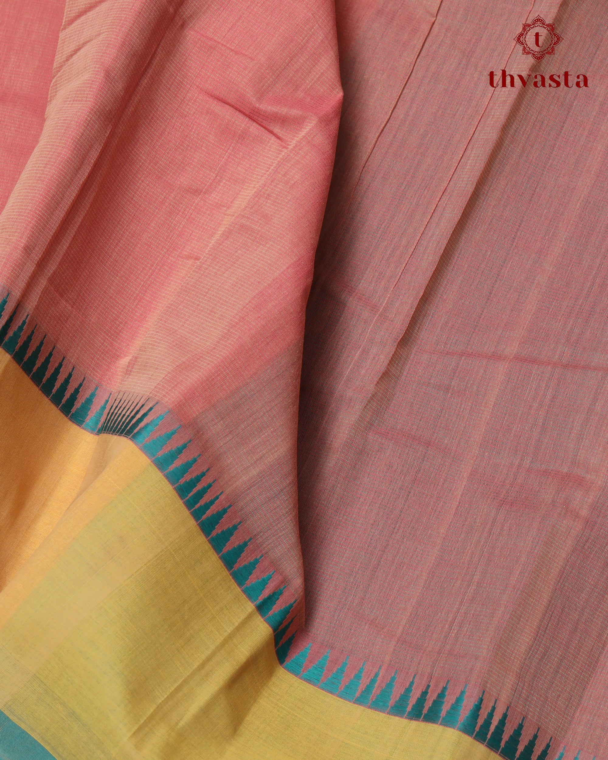 Mangalagiri Cotton – Gopuram Edit – Rust
