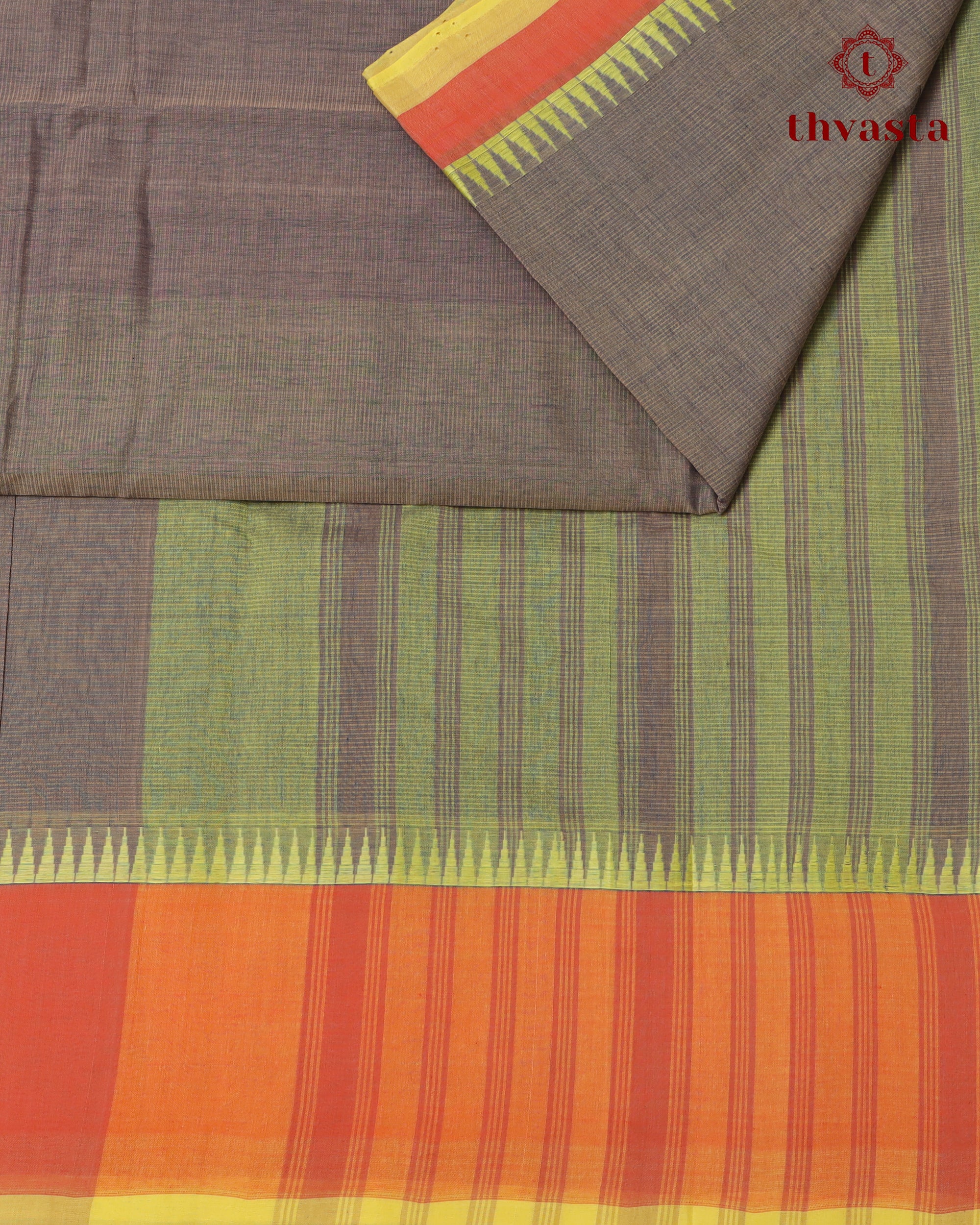 Mangalagiri Cotton – Gopuram Edit – Brown