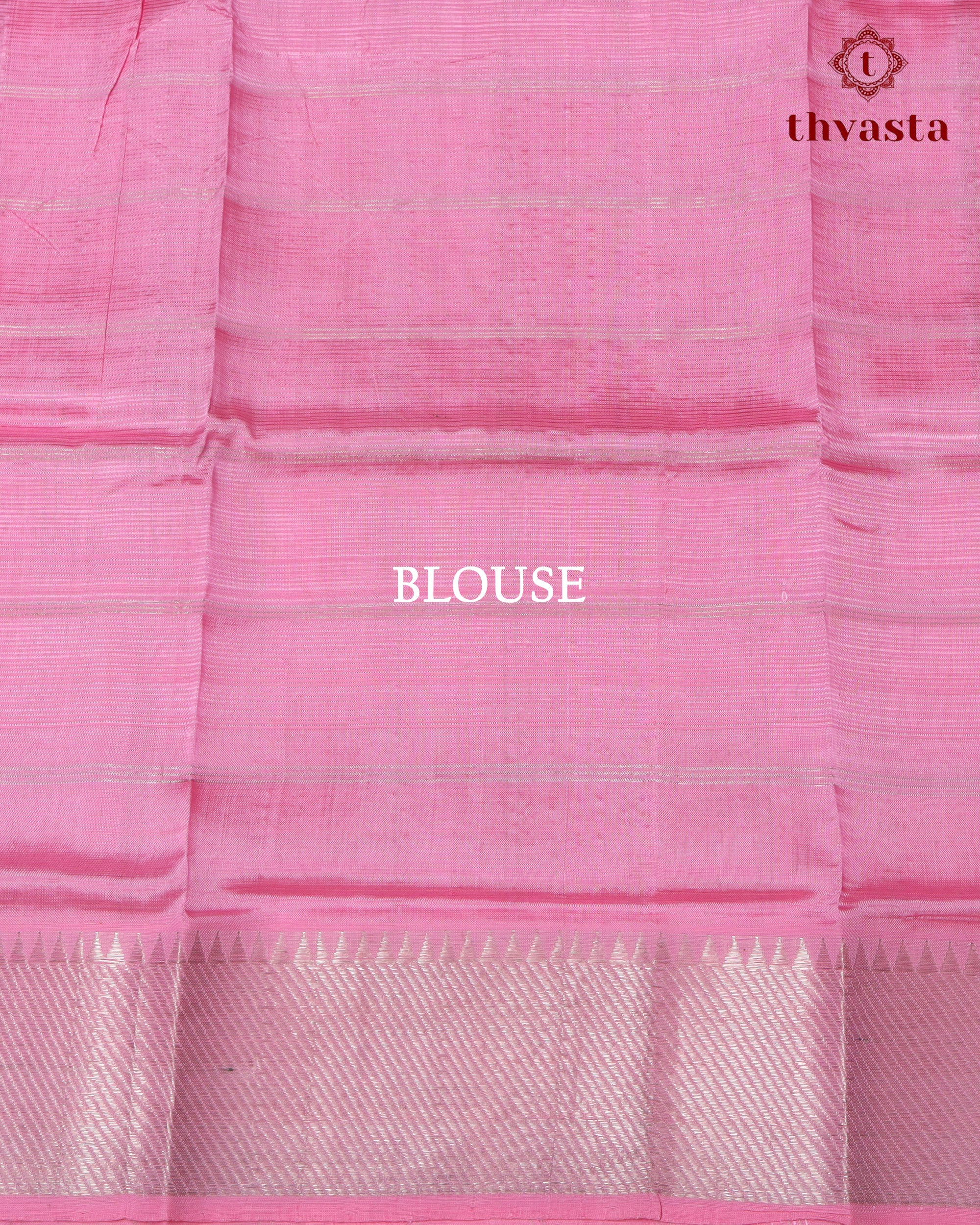 Mangalagiri Silk Cotton – Striped – Pink