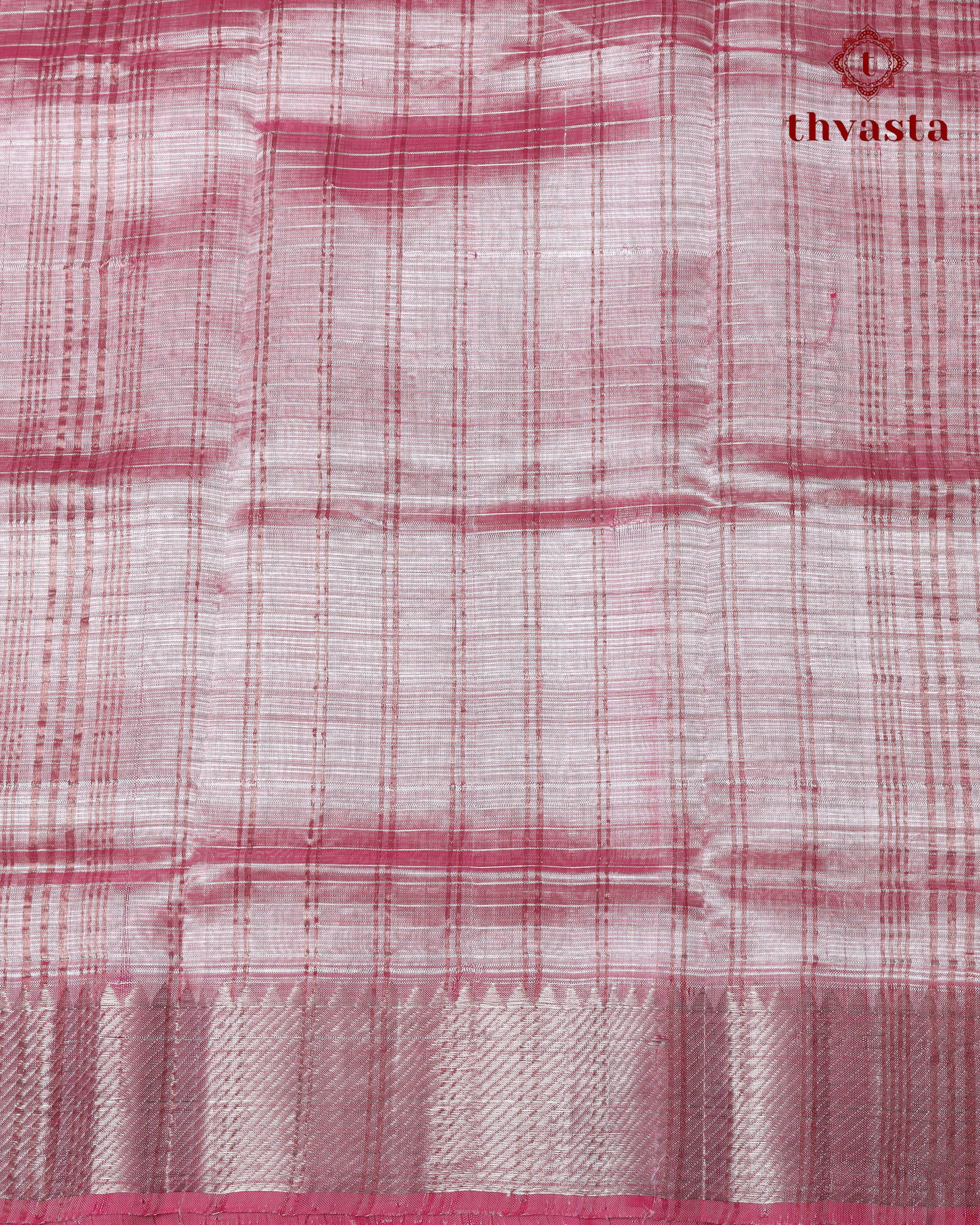 Mangalagiri Silk Cotton – Striped – Light Pink