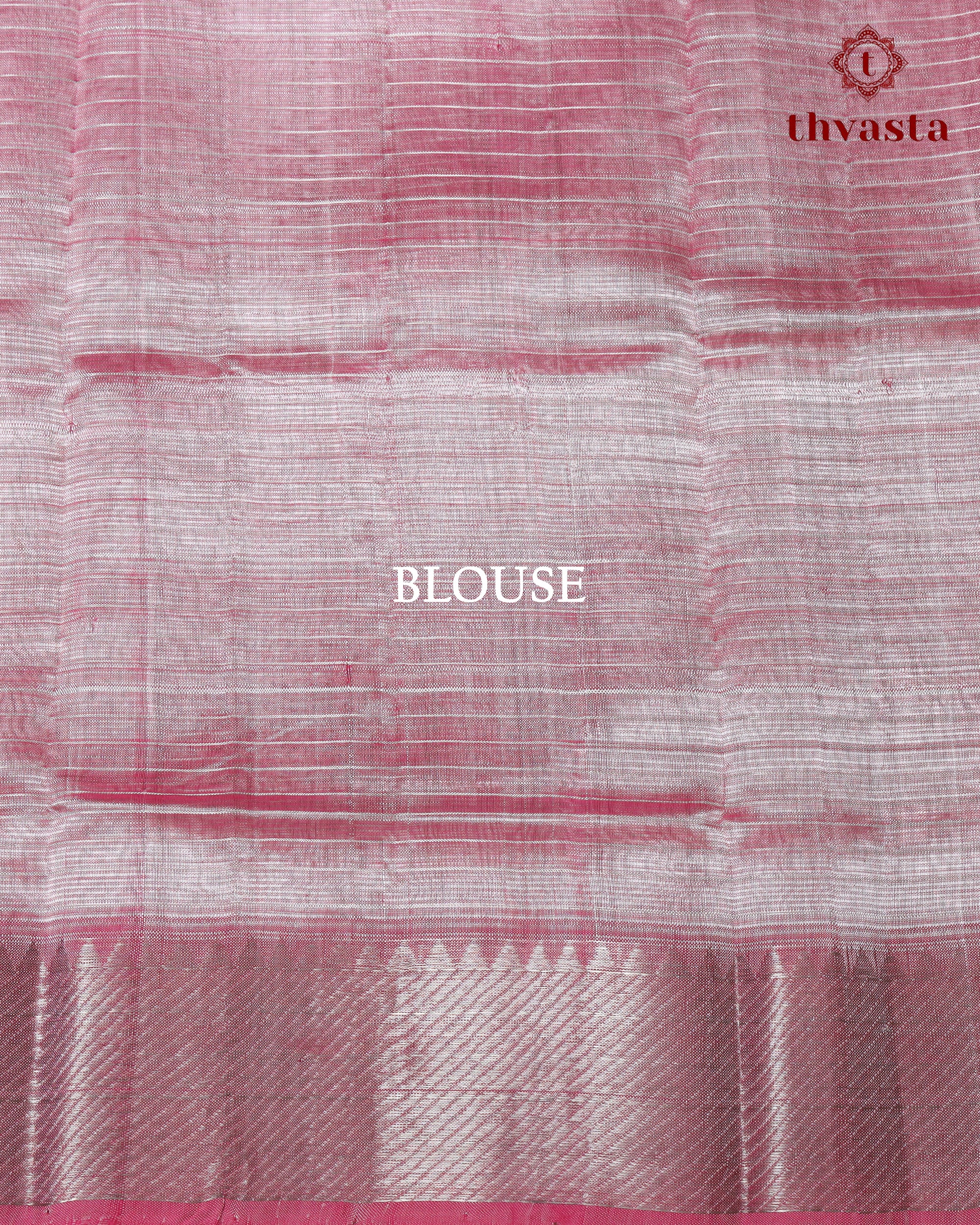 Mangalagiri Silk Cotton – Striped – Light Pink