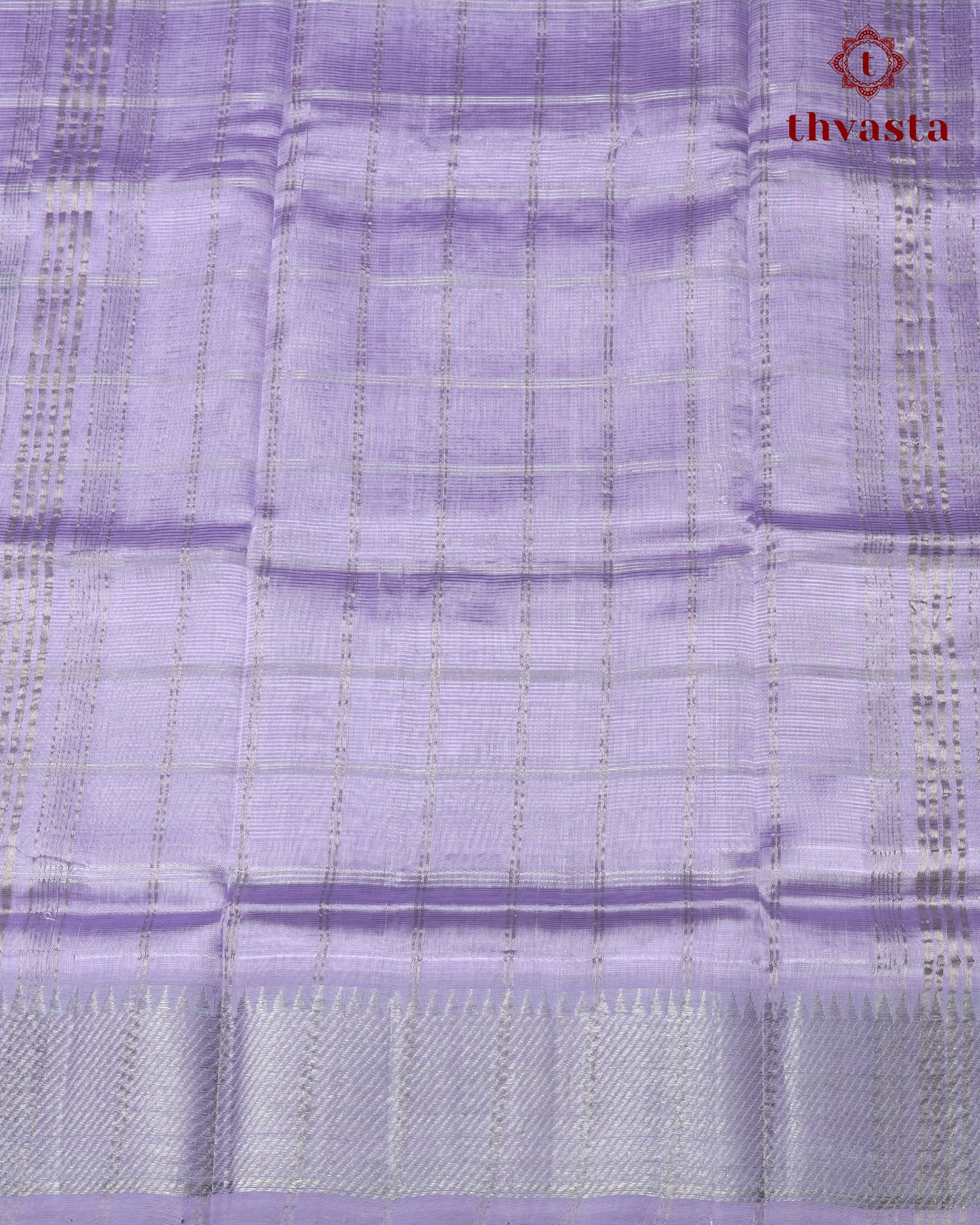 Mangalagiri Silk Cotton – Striped – Lavender