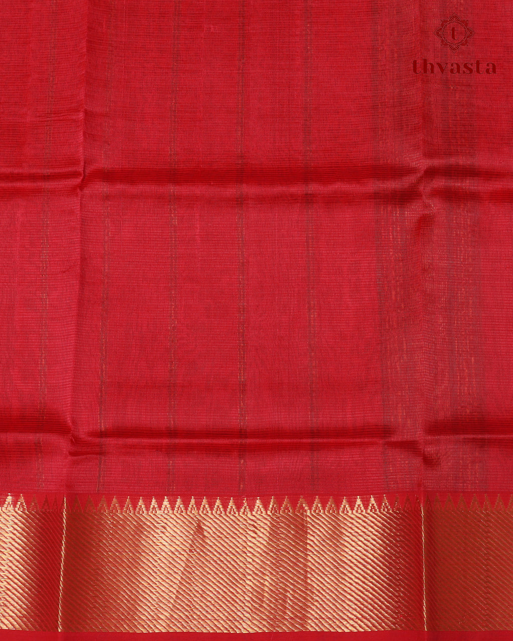 Mangalagiri Silk Cotton – Striped – Green and Red