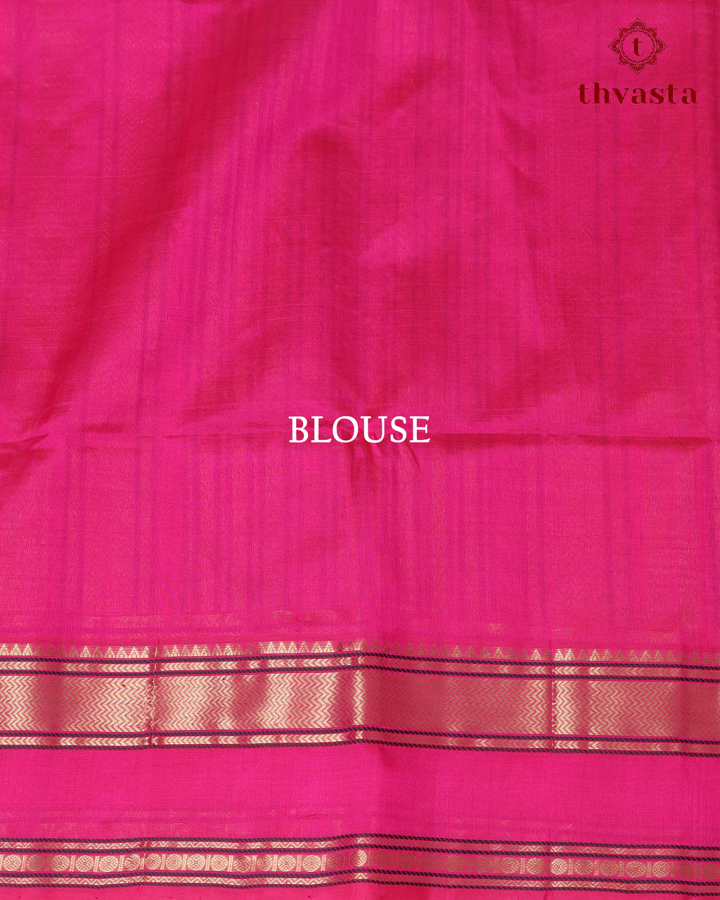 Silk cotton - Yellow and Hot pink