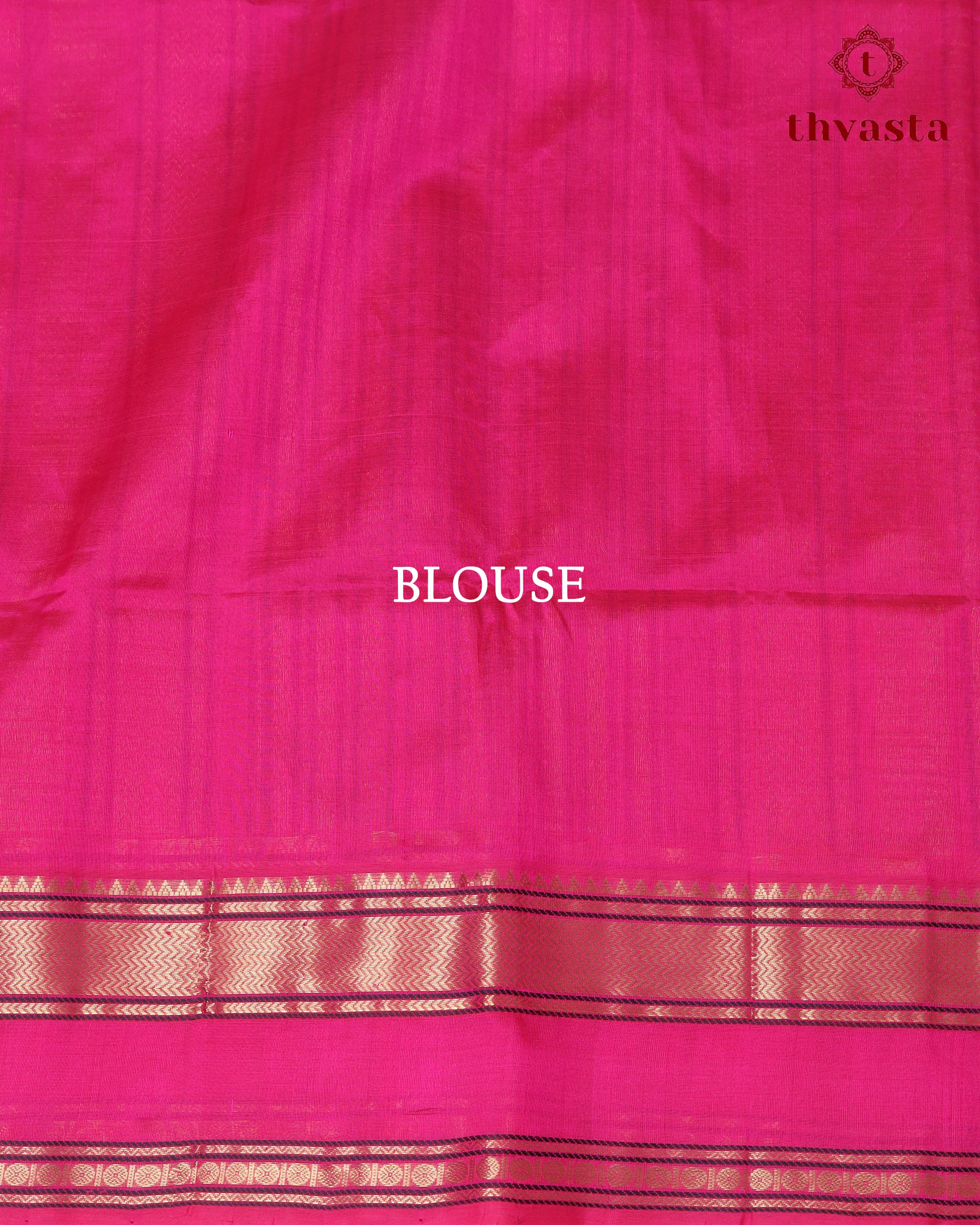 Silk cotton - Yellow and Hot pink