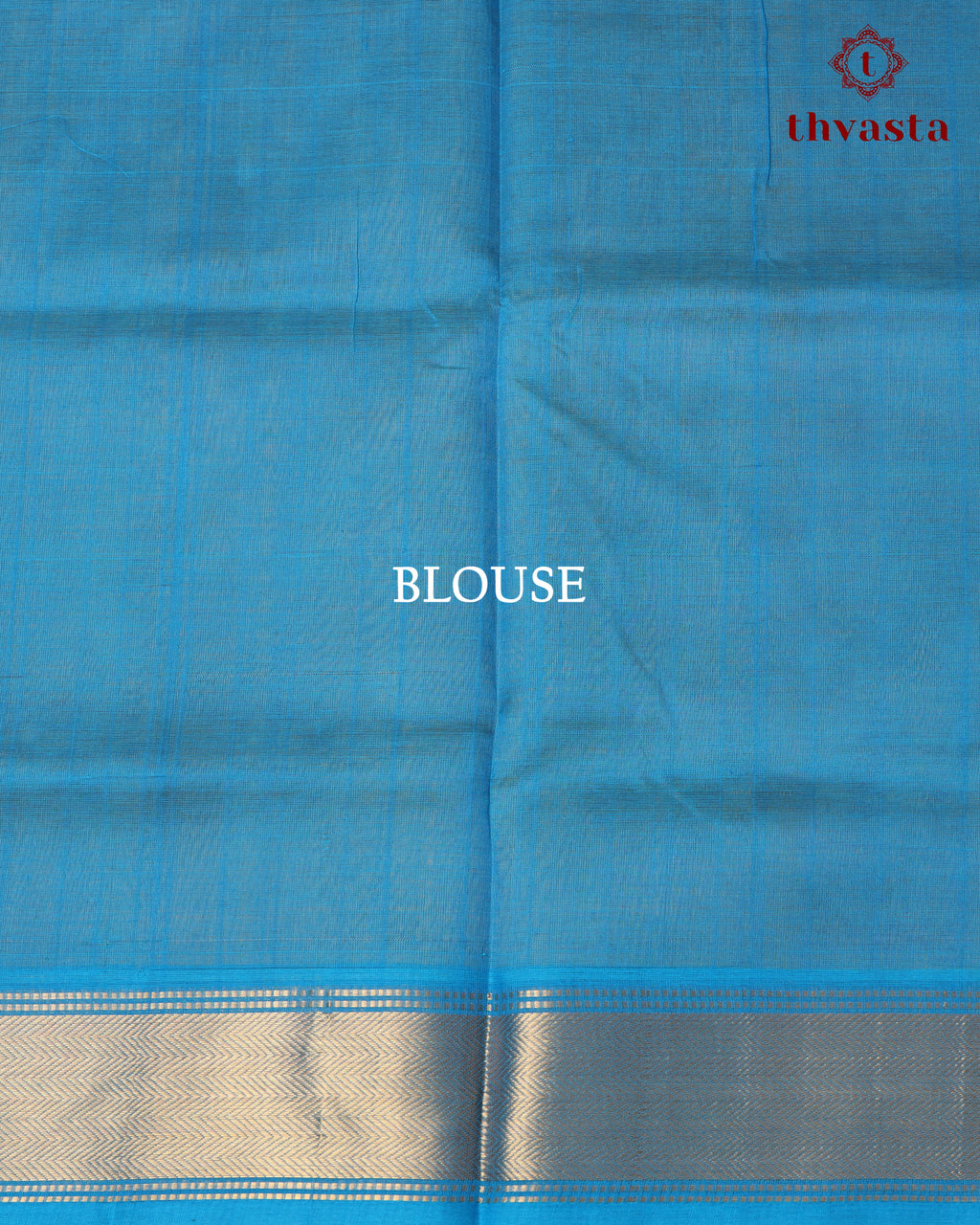Silk cotton - Yellow and Blue