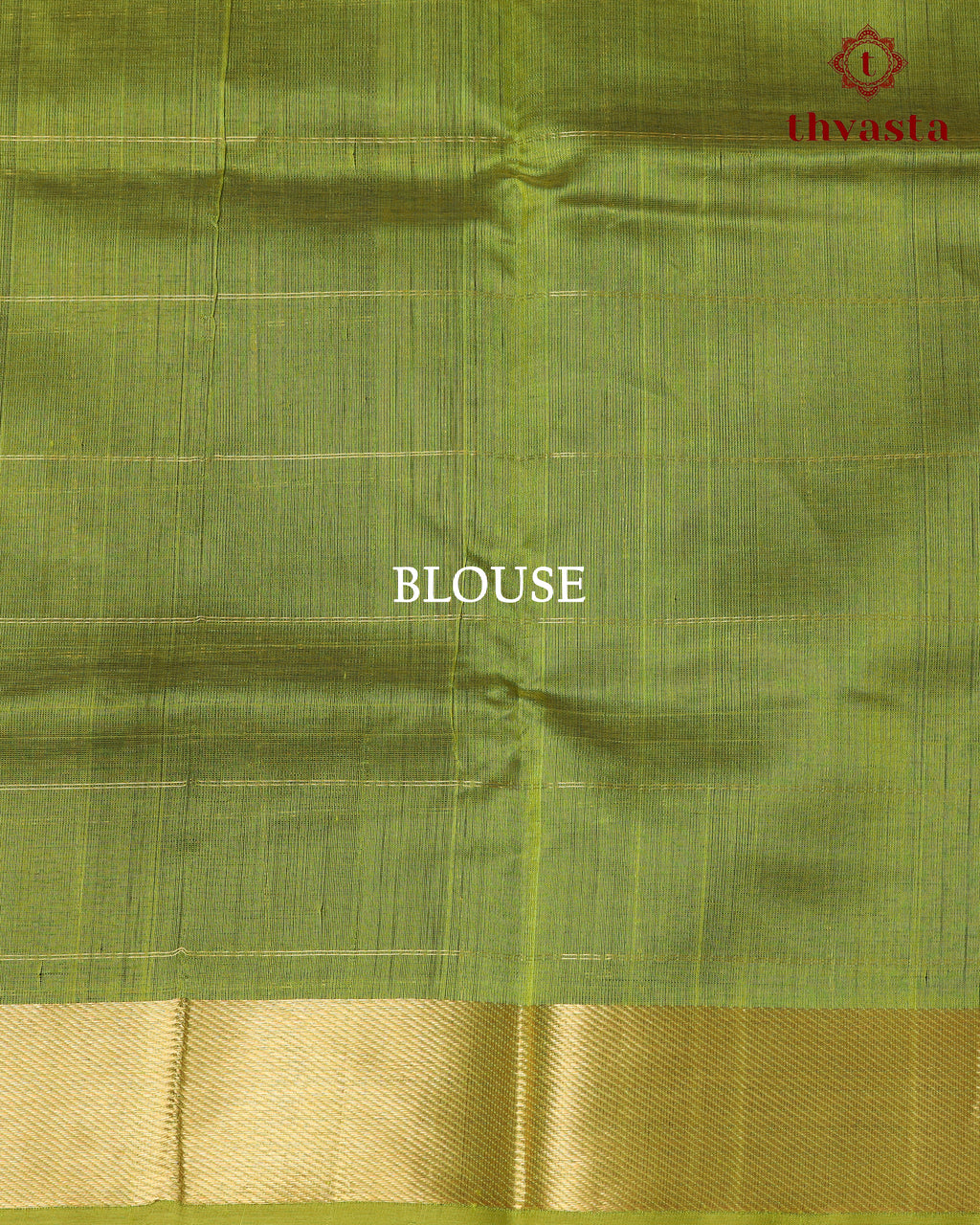 Silk cotton - Black Checks with Green