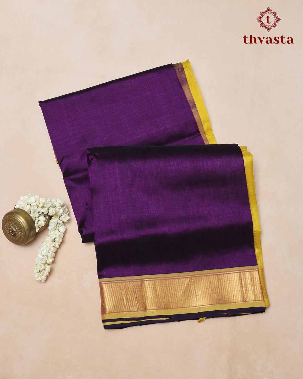 Silk cotton - Purple