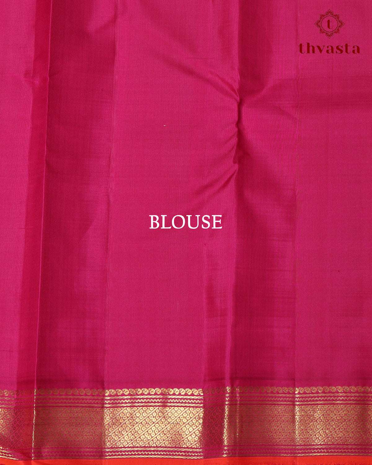 Pure Kanjivaram Silk – Gatti Border - Vadamalli