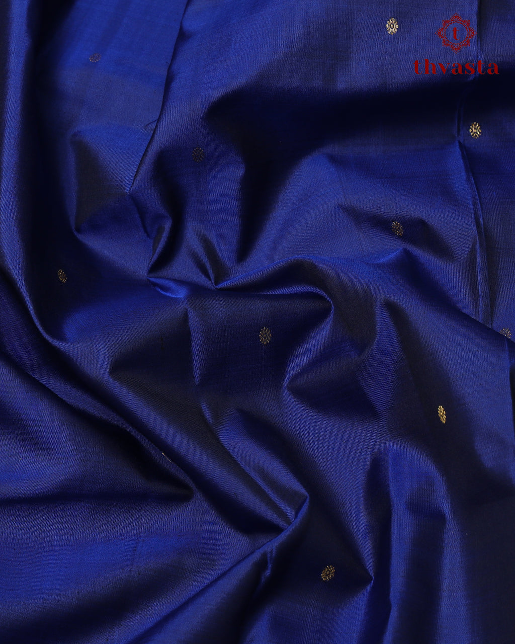 Pure Kanjivaram Silk – Gatti Border - Royal Blue