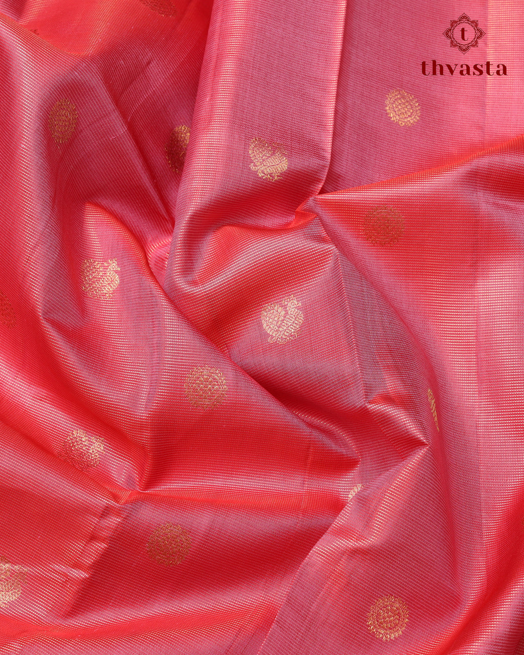 Pure Kanjivaram Silk – Pink Vairaoosi