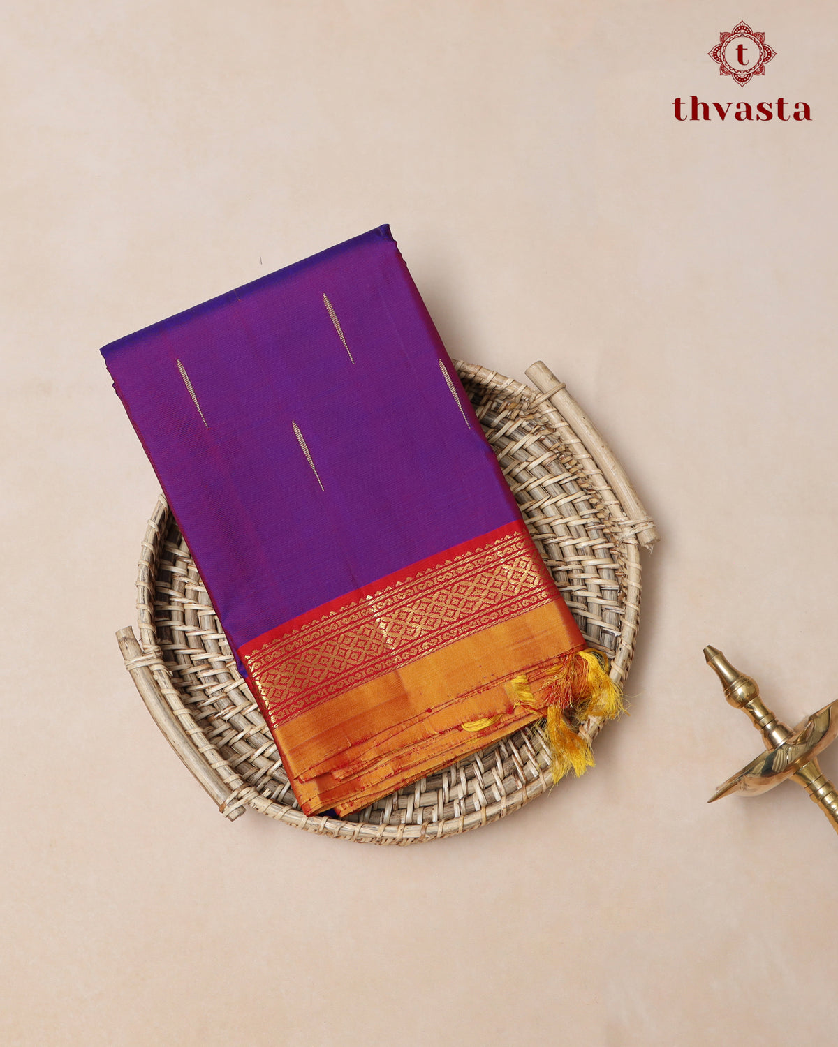 Pure Kanjivaram Silk – Mallimottu - Royal Vadamalli