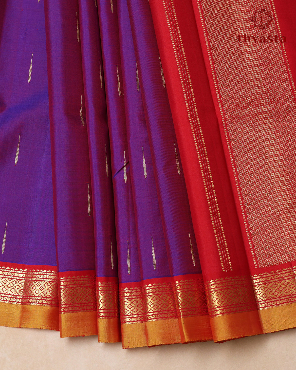 Pure Kanjivaram Silk – Mallimottu - Royal Vadamalli