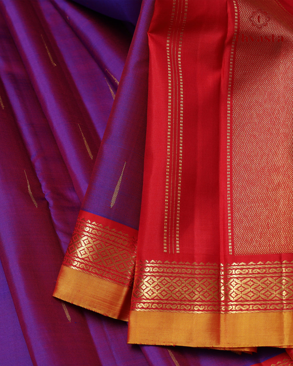 Pure Kanjivaram Silk – Mallimottu - Royal Vadamalli