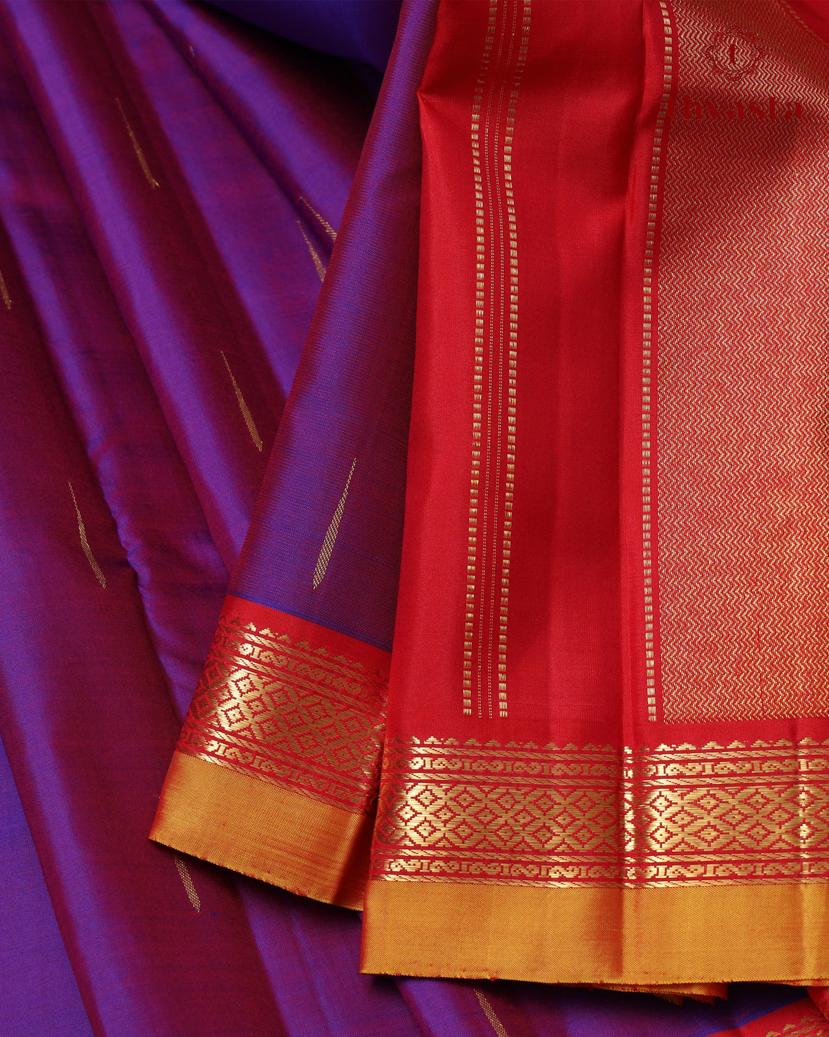 Pure Kanjivaram Silk – Mallimottu - Royal Vadamalli
