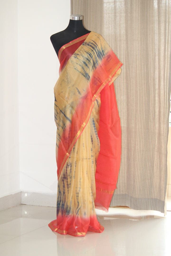 Pure Kota Silk - peach